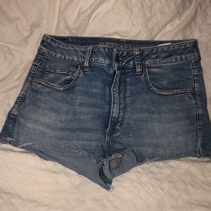 American Eagle light washed shorts size 12